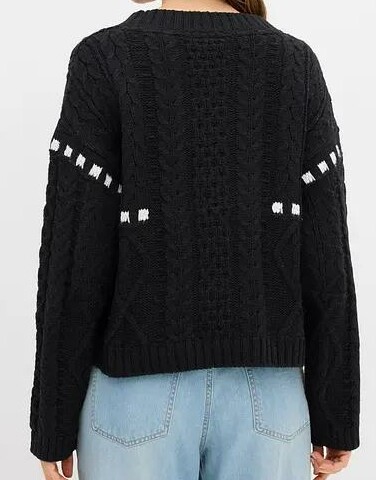 SWETER DAMSKI PLECIONY