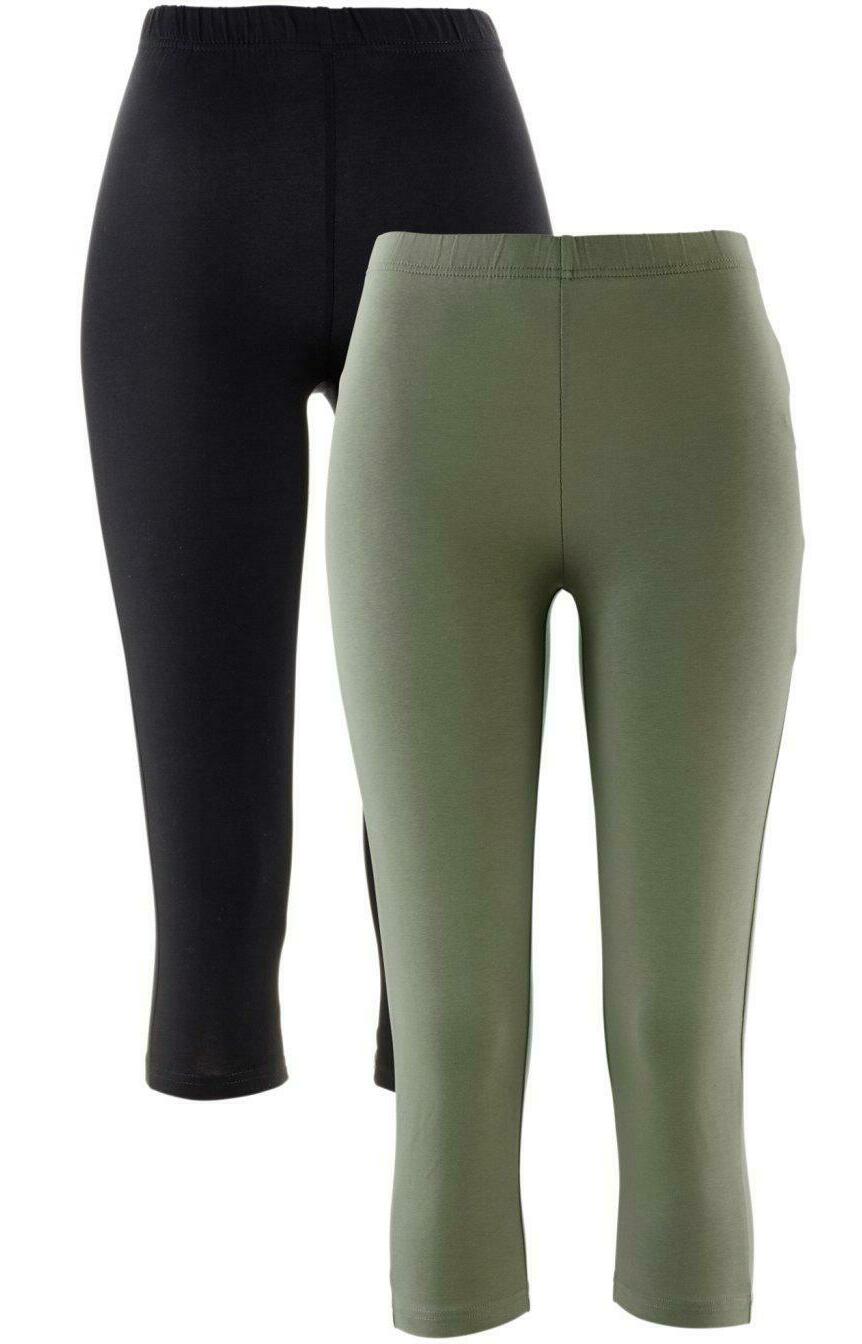 CZARNE LEGGINSY 3/4