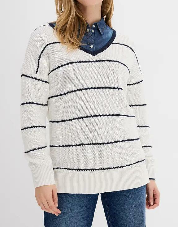 SWETER W PASKI