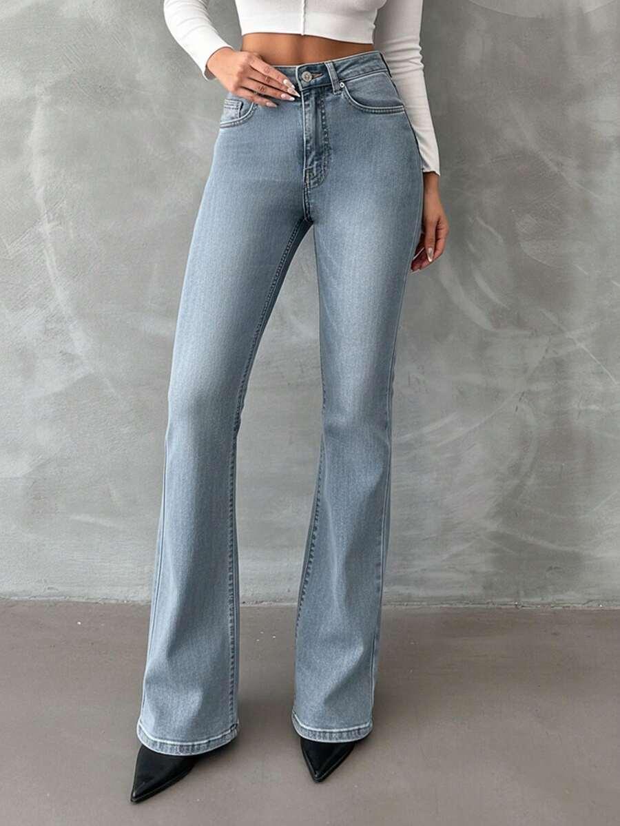 NIEBIESKIE SPODNIE JEANS