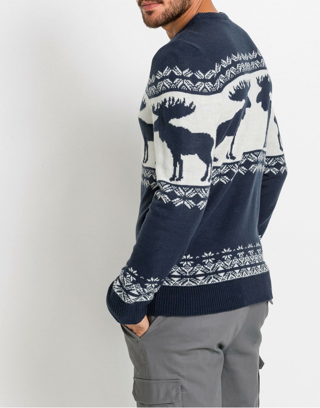 MĘSKI SWETER ŚWIĄTECZNY