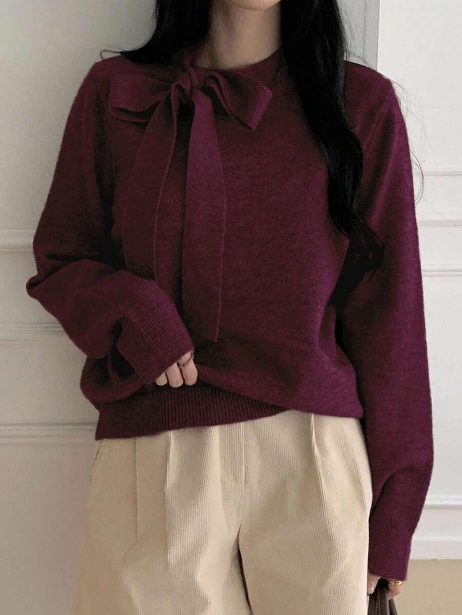 BORDOWY SWETER KOKARDA 