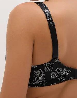 BIUSTONOSZ DAMSKI PLUS SIZE USZTYWNIANY Z ZAPIĘCIEM Z TYŁU