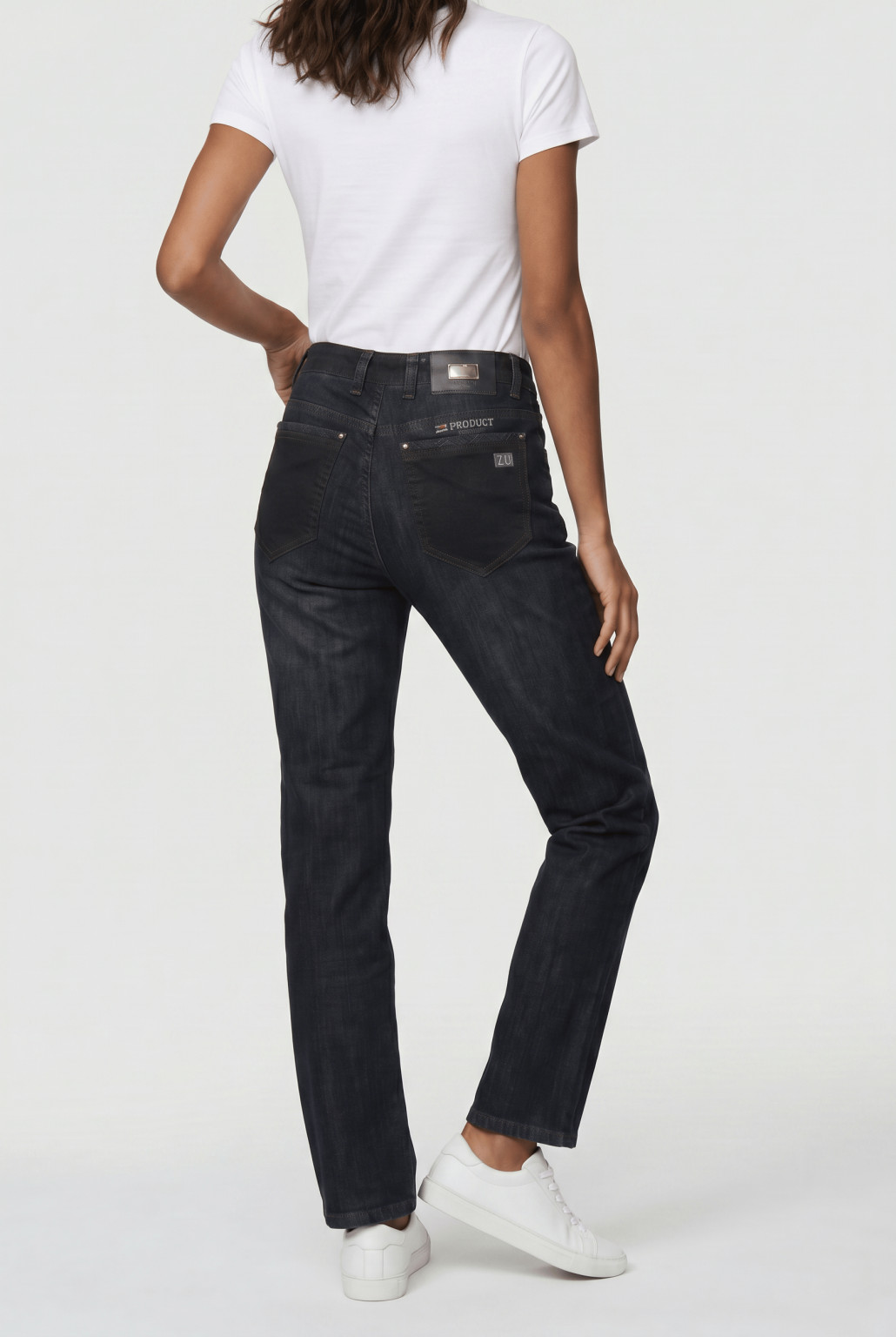 PROSTE SPODNIE JEANS