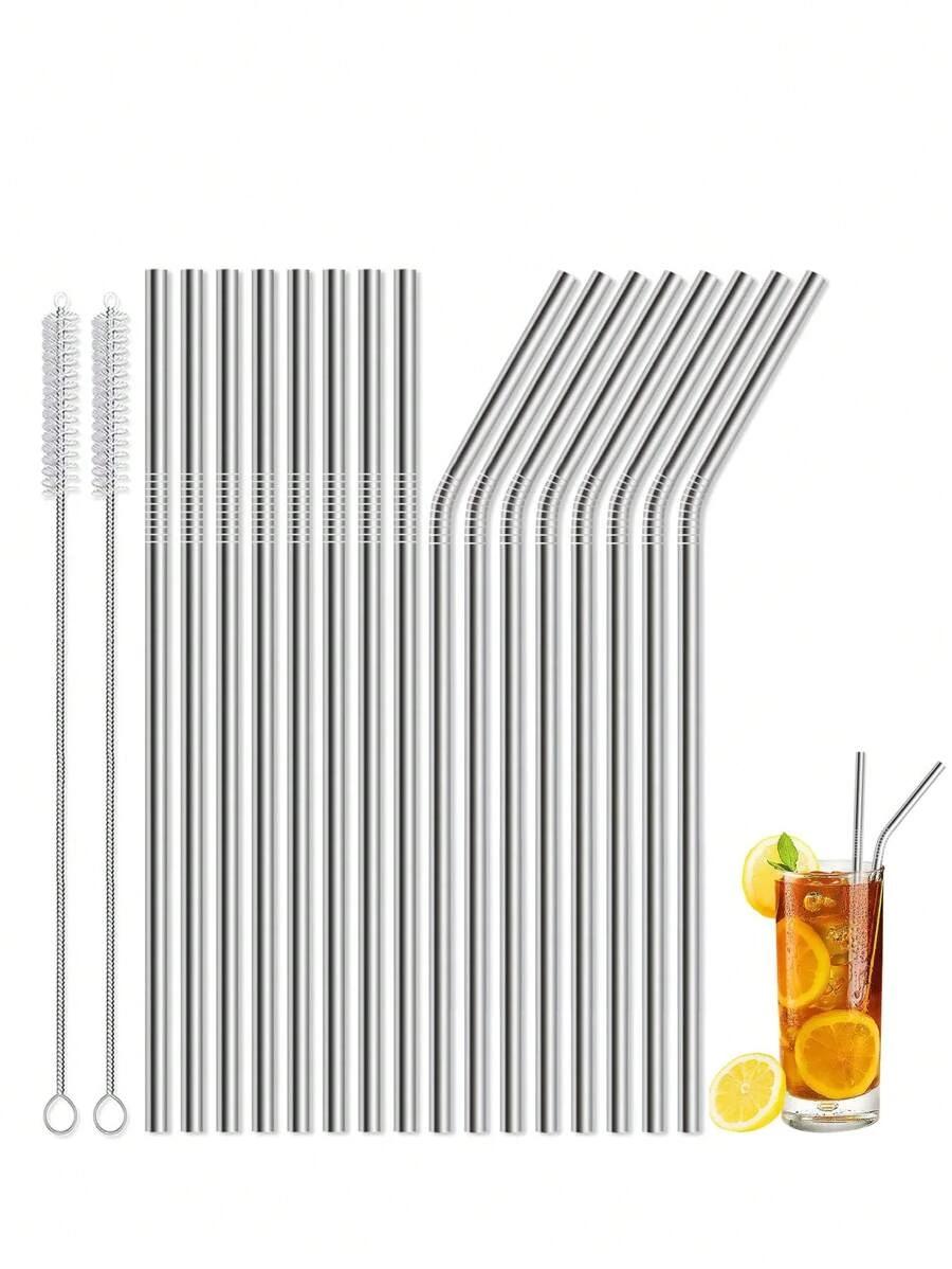 zestaw wielorazowych słomek 8 pack