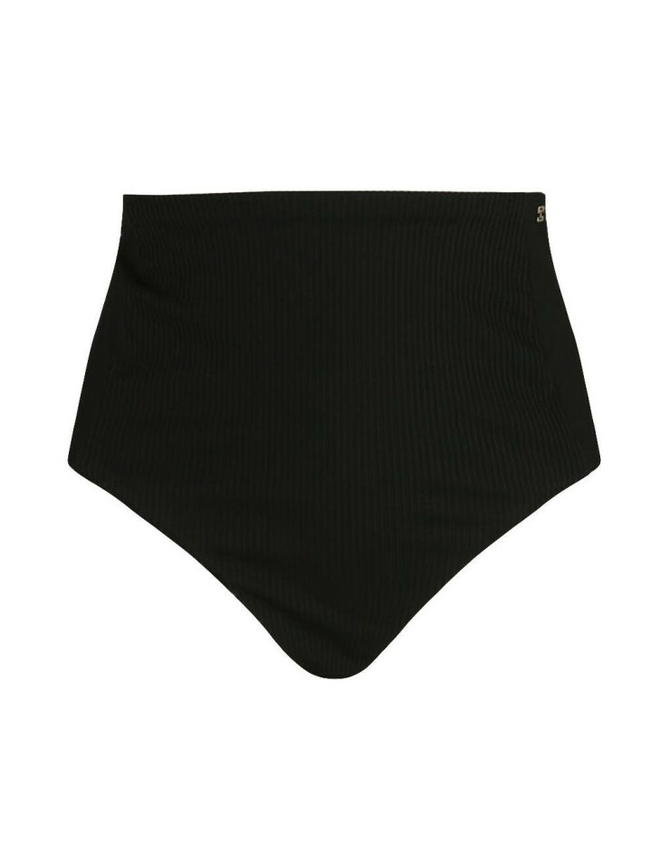 czarny dół od bikini wysoki stan