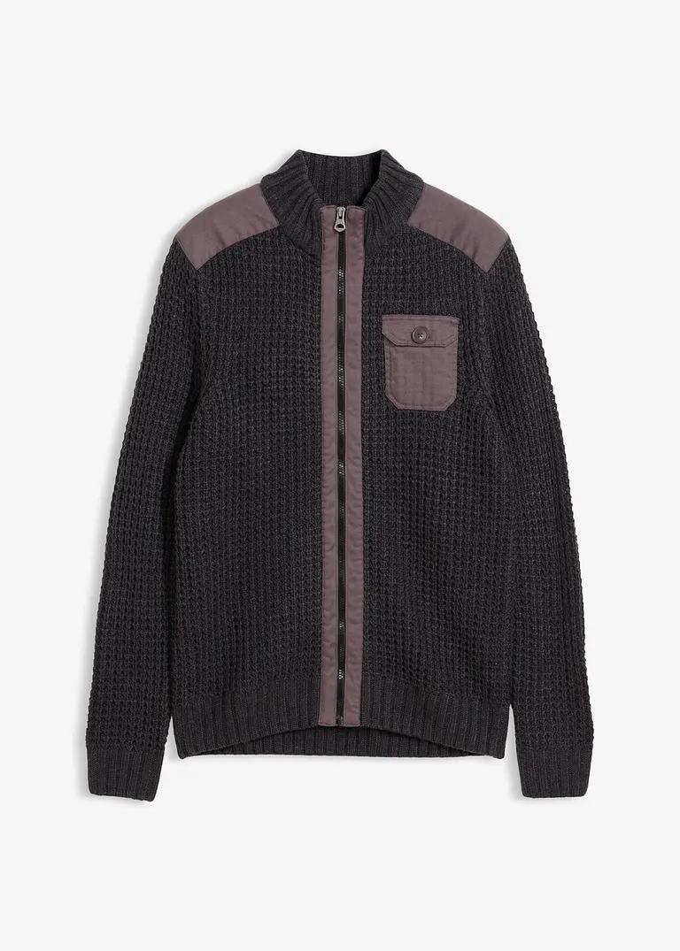 Sweter męski rozpinany