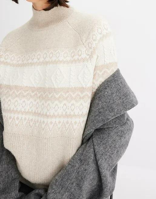 SWETER DAMSKI NORWESKI WZÓR