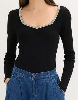 SWETER Z OZDOBNYM DETALEM