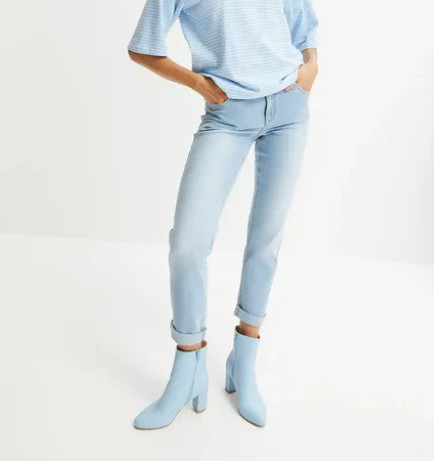SPODNIE JEANSOWE DAMSKIE