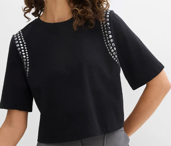 T-SHIRT Z KRÓTKIM RĘKAWEM