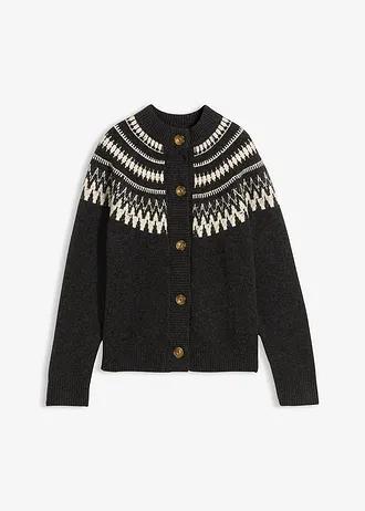 SWETER DAMSKI KARDIGAN NORWESKI WZÓR 