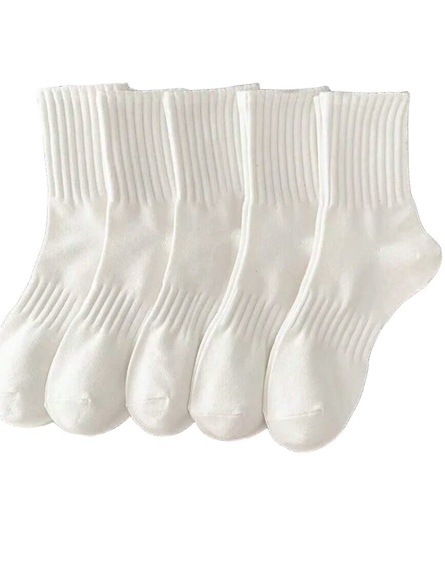 BIAŁE SKARPETY 5-PACK