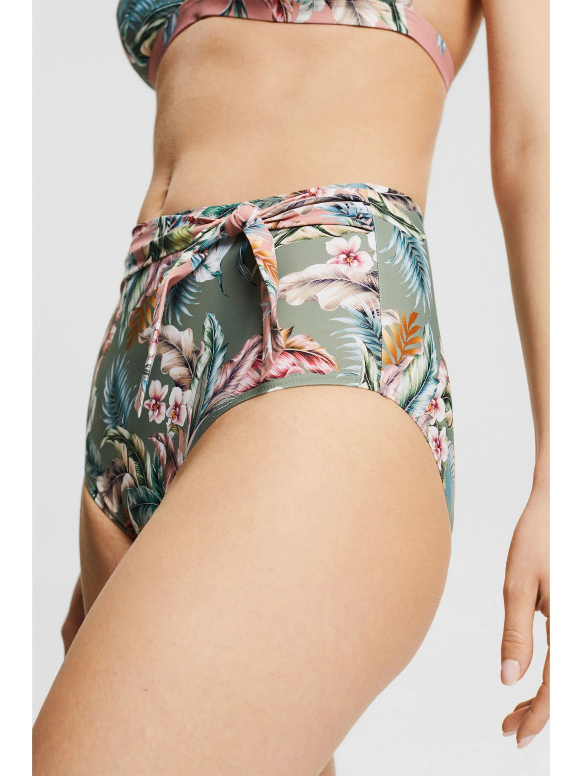 dół od bikini wysoki stan wzór