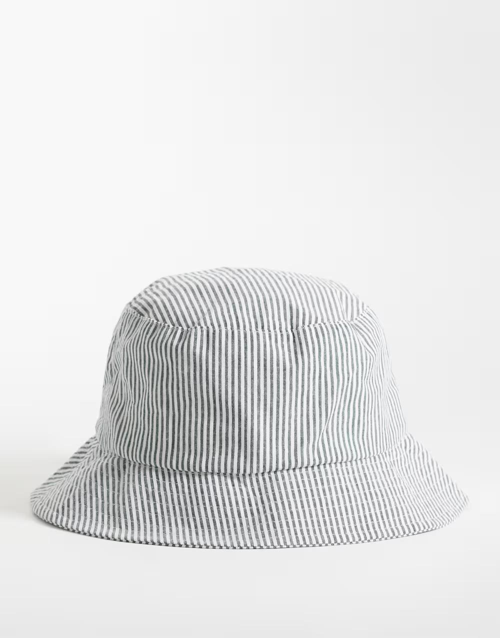 kapelusz bucket paski
