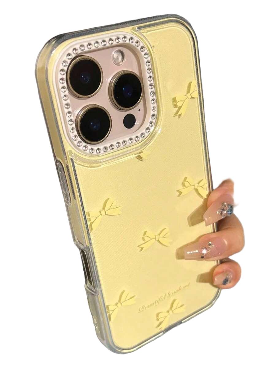 żółte etui na telefon iPhone 14 Pro