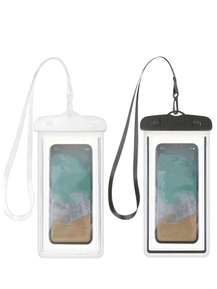 wodoodporne etui na telefon 2-pack