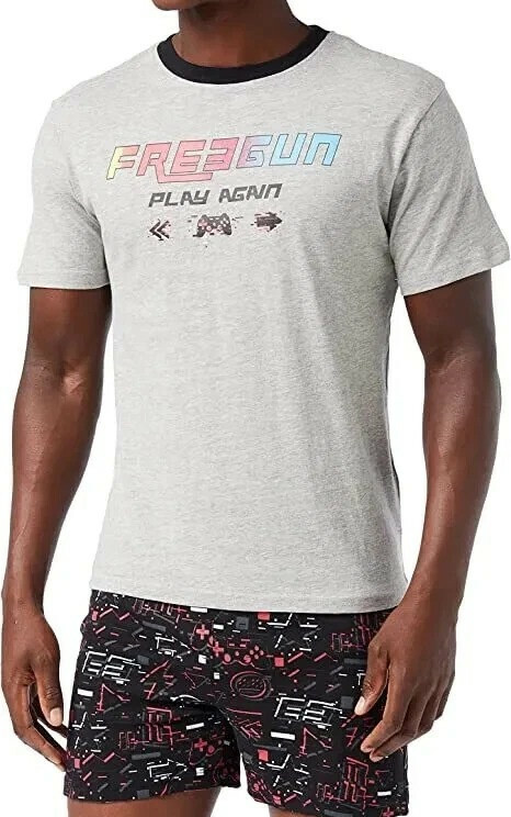 piżama komplet print