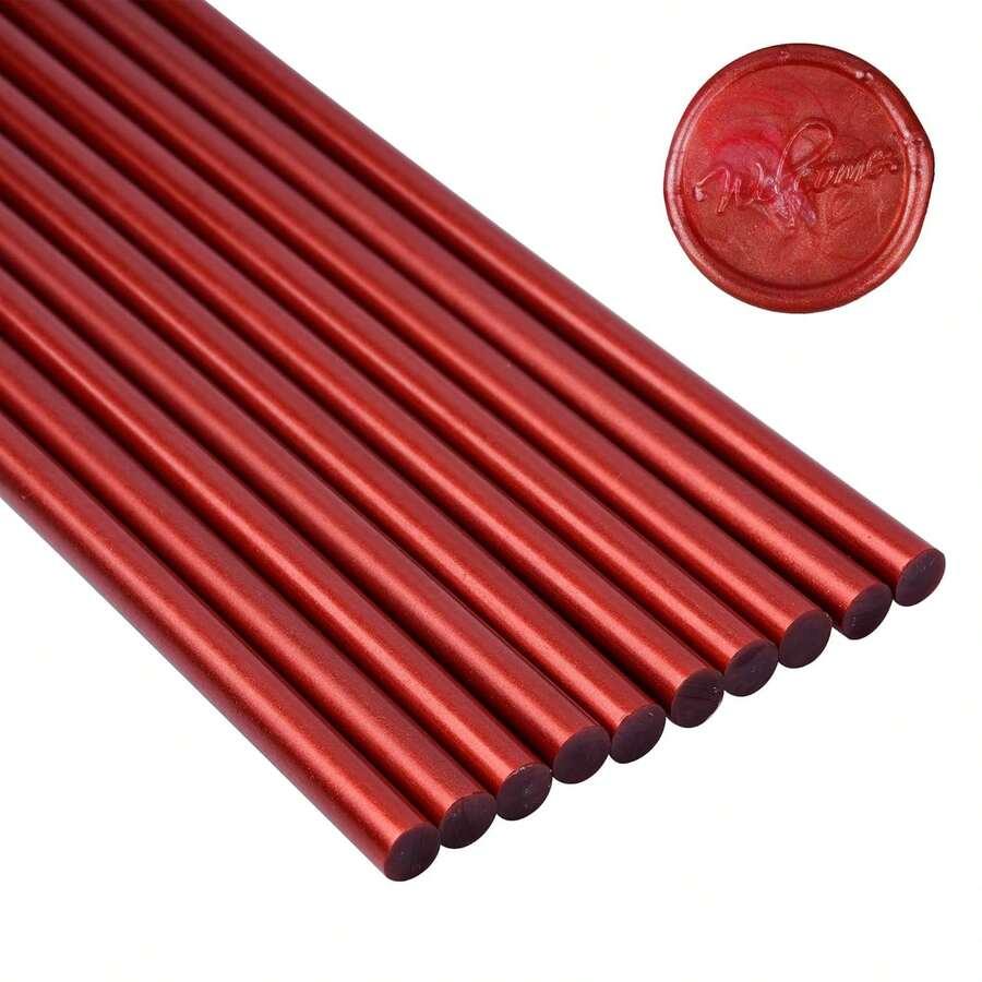 CZERWONY WKŁAD DO PISTOLETU NA KLEJ 7-PACK
