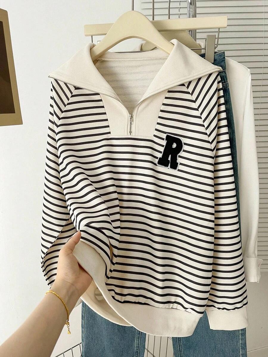 bluza zamek wzór