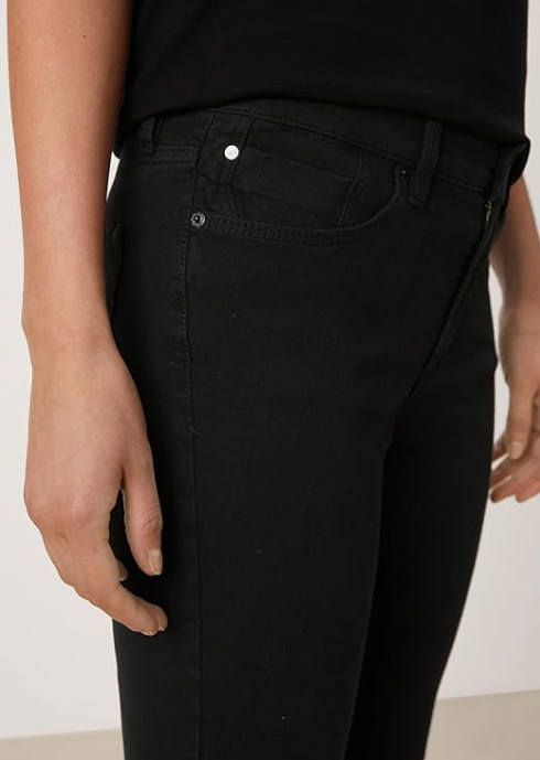 CZARNE SPODNIE JEANS RURKI