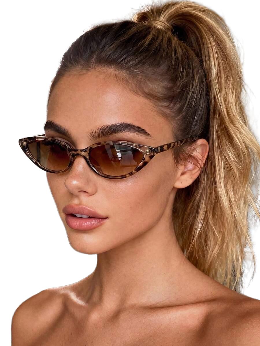 okulary przeciwsłoneczne animal print 