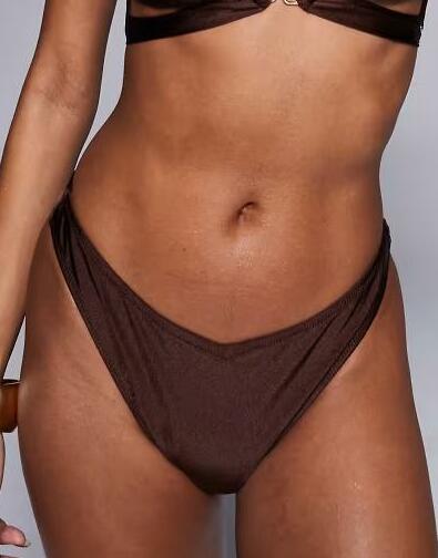 BRĄZOWY DÓŁ OD BIKINI