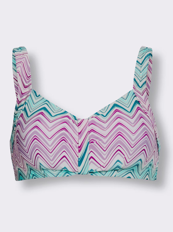 GÓRA OD BIKINI print