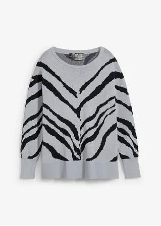 SWETER DAMSKI SZARY