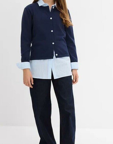 SWETER ROZPINANY DZIEWCZĘCY