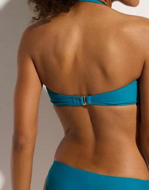 GÓRA BIKINI REGULAR POLIAMID BEZ WZORU