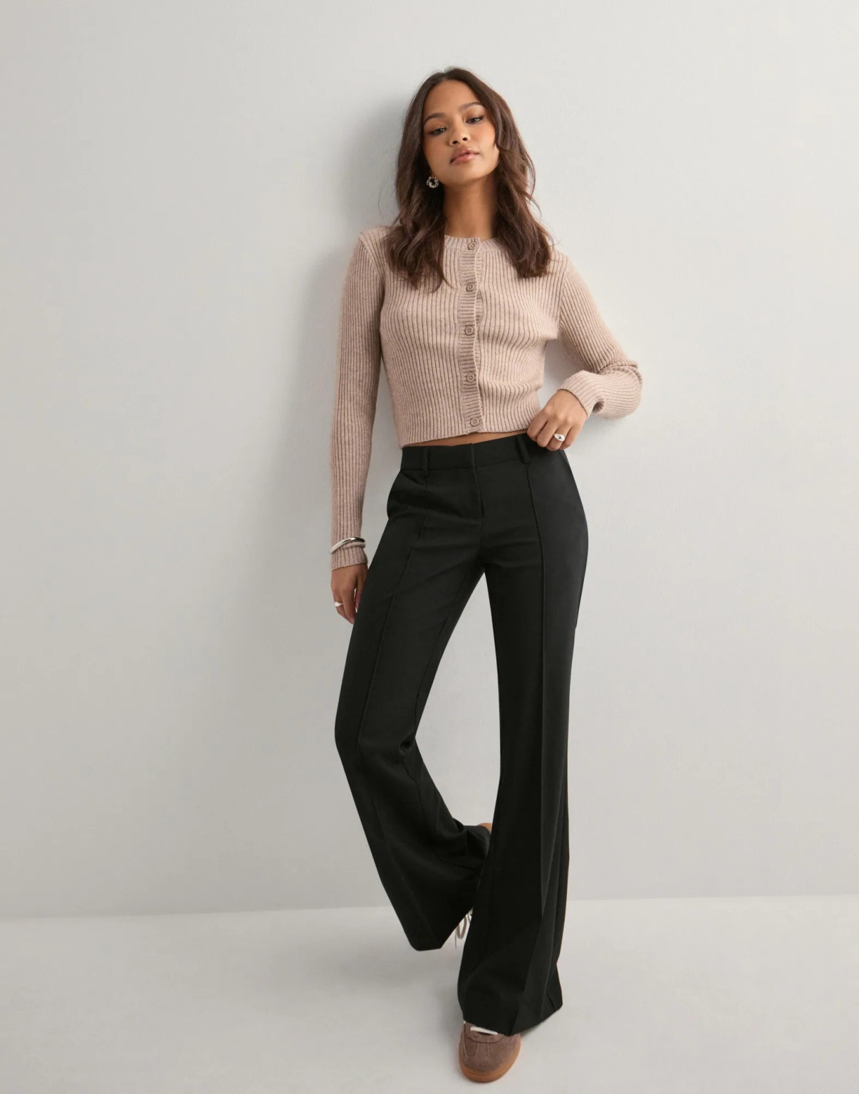 ELEGANCKIE SPODNIE DZWONY