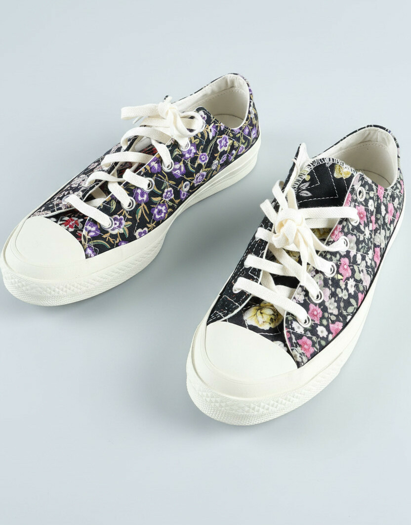 niskie trampki retro chuck 70 kwiaty kontrast