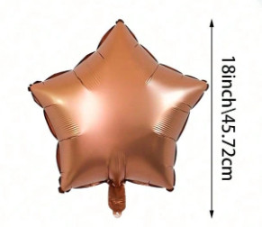 balon wzór gwiazda