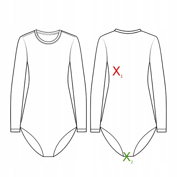 białe body basic