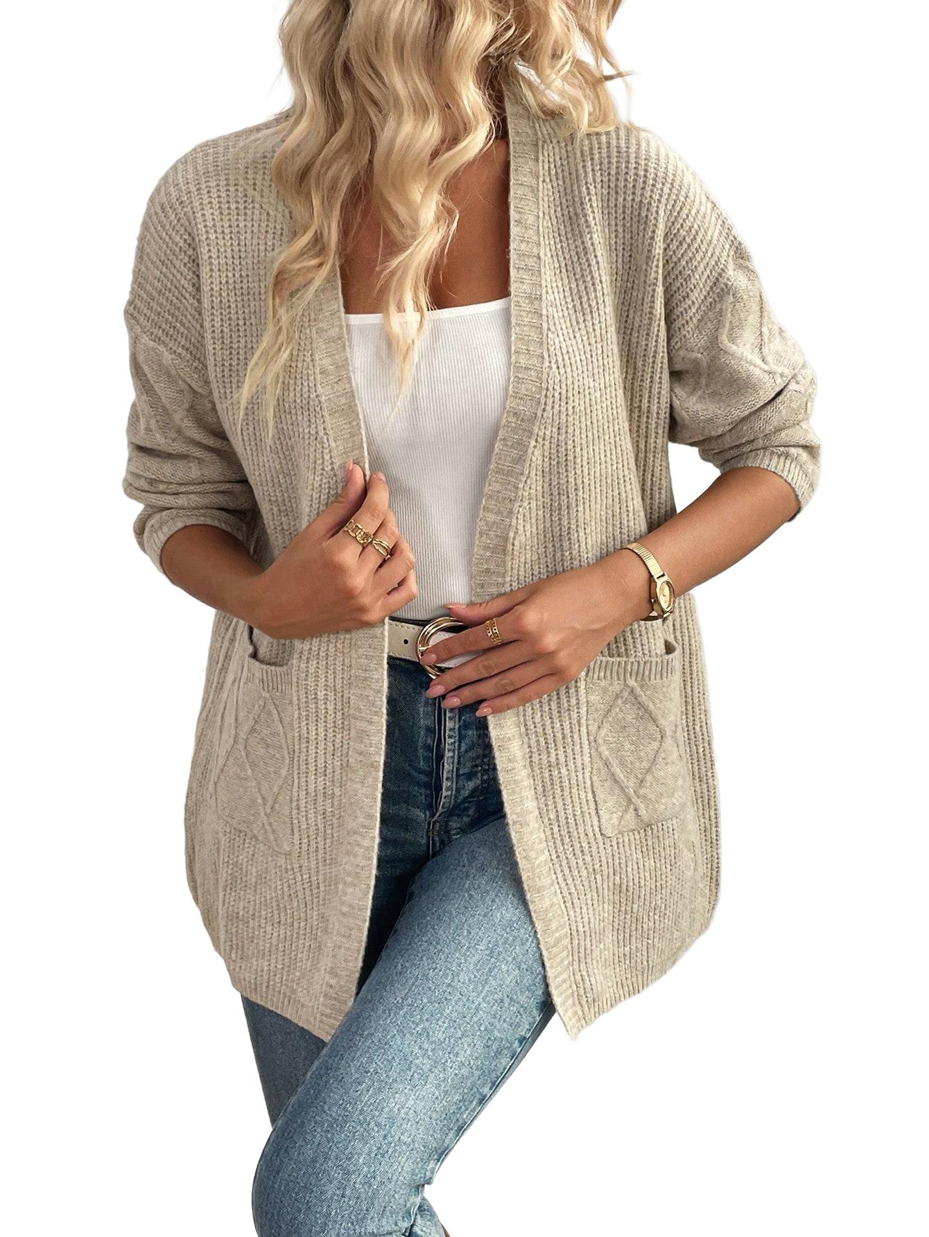 SWETER DAMSKI NARZUTKA REGULAR 