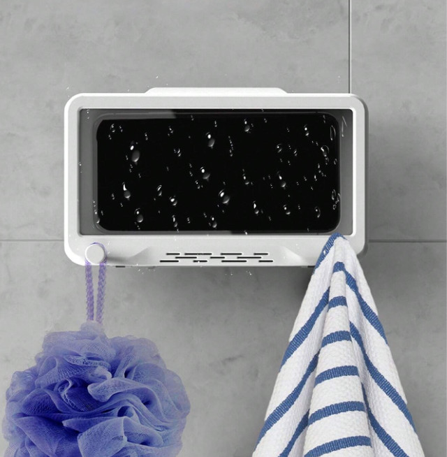 WODOODPORNE ETUI UCHWYT NA TELEFON  POD PRYSZNIC