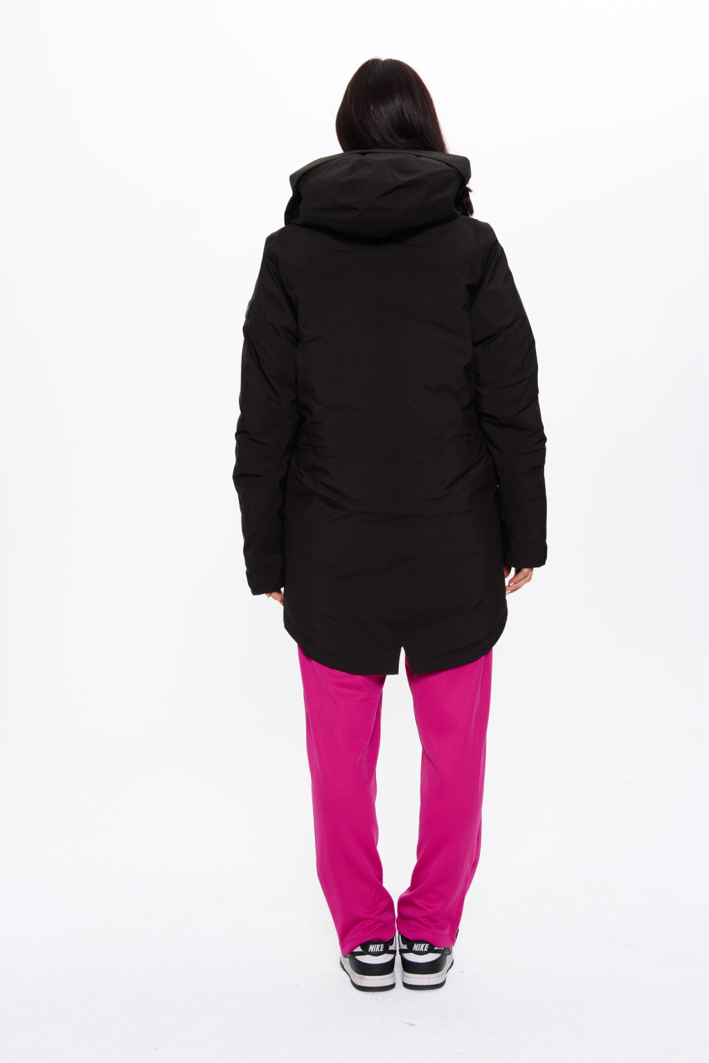 CZARNA KURTKA PARKA 1500016-19010