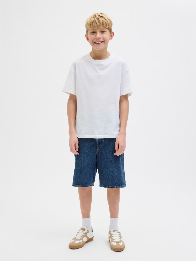 krótkie spodenki jeans
