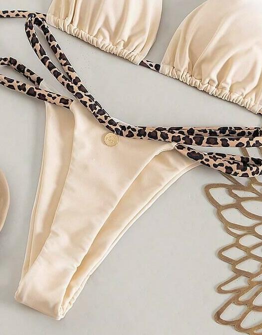 DÓŁ OD BIKINI animal print