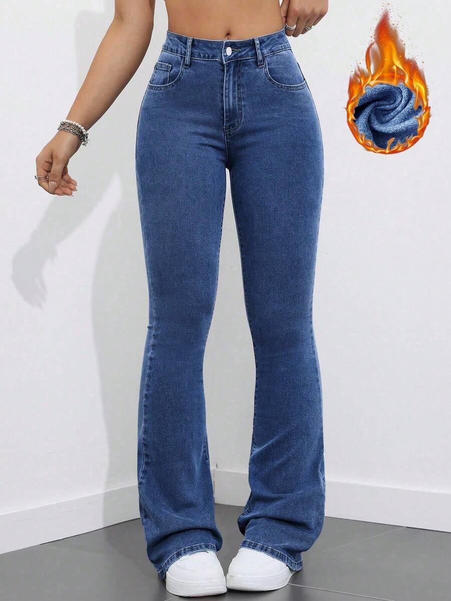 NIEBIESKIE SPODNIE JEANS