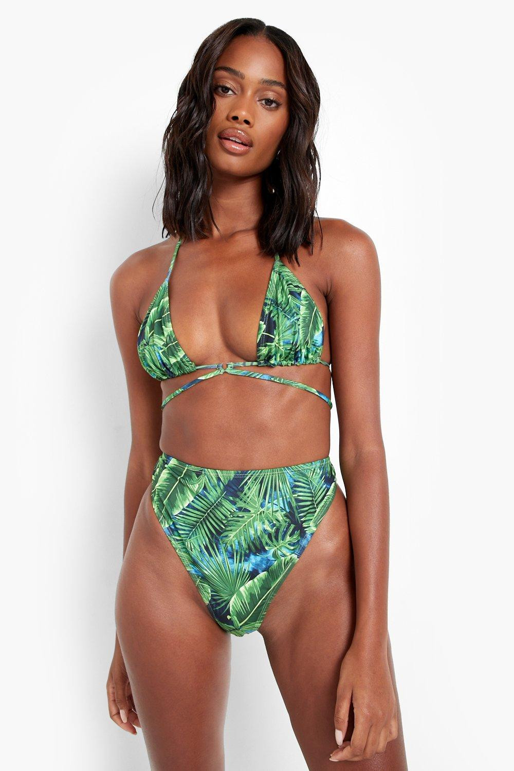 DÓŁ OD BIKINI TROPICAL PRINT