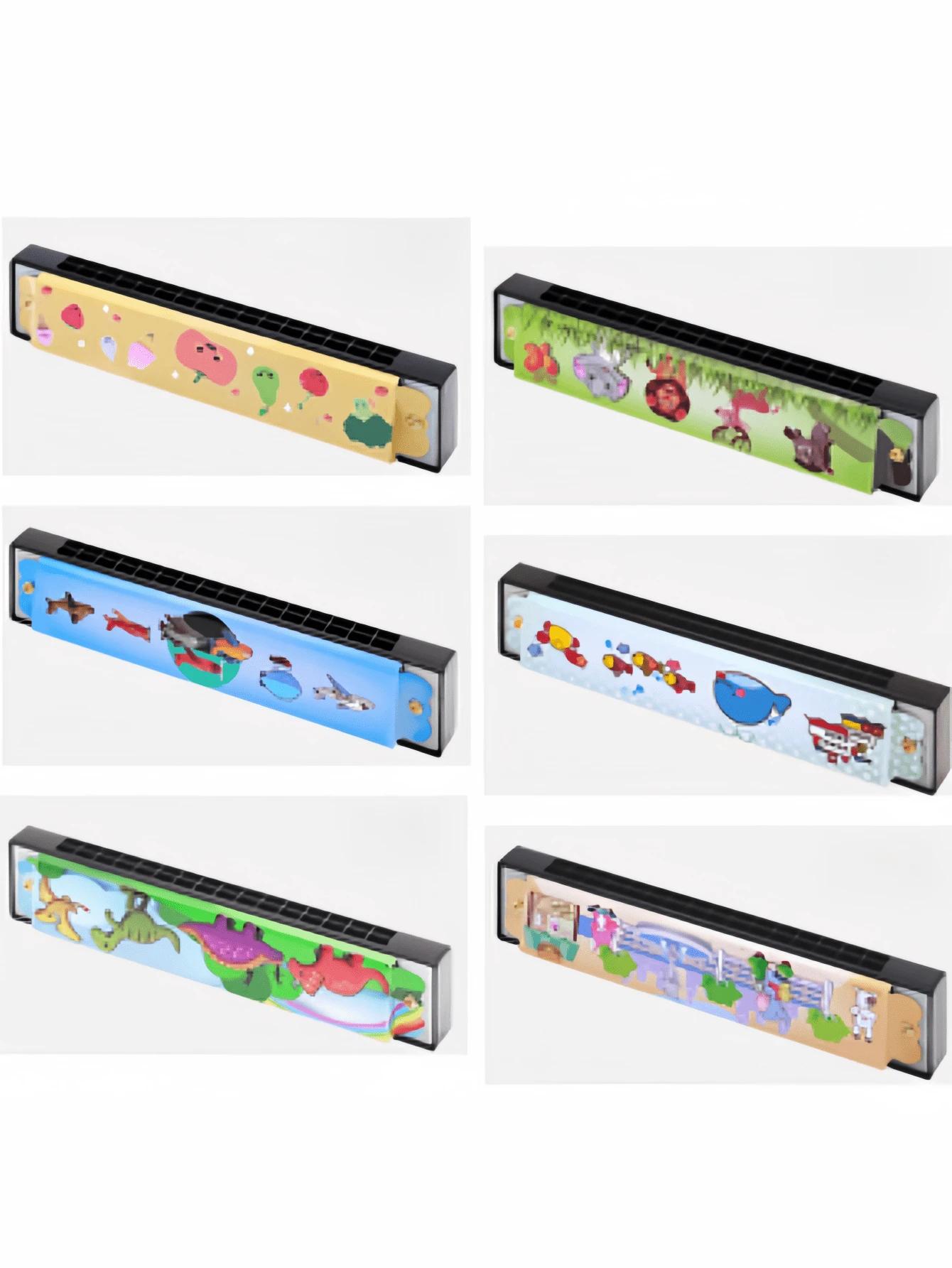 HARMONIJKA USTNA WZÓR 10-pack