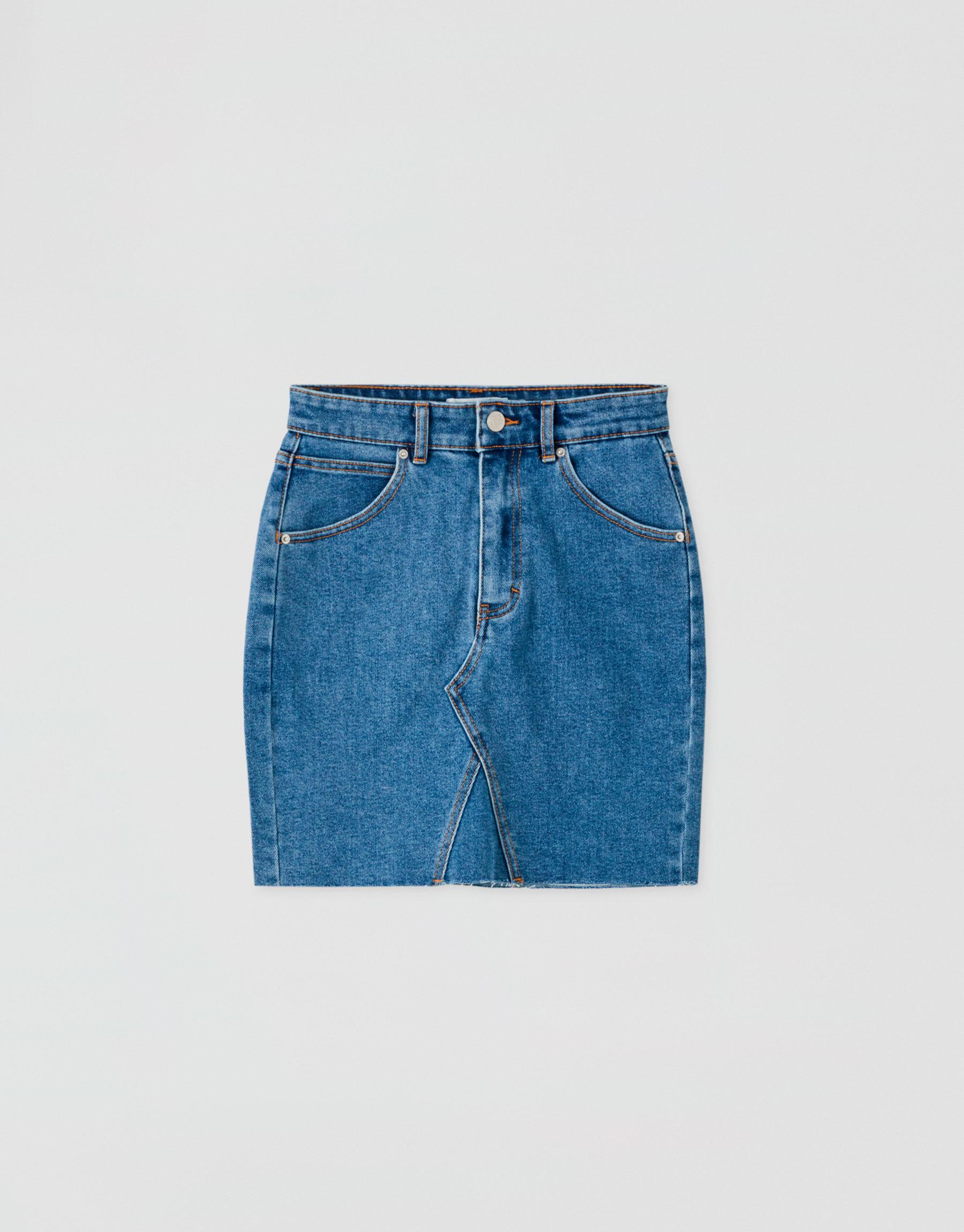 MINI SPÓDNICA JEANS