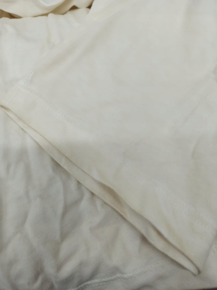 BEŻOWY T-SHIRT PRINT 