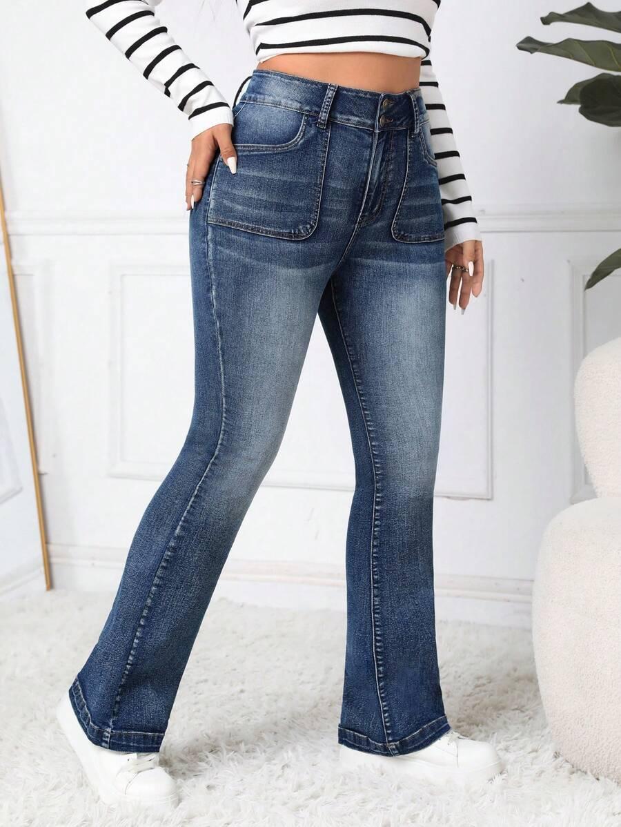 spodnie jeans kieszenie