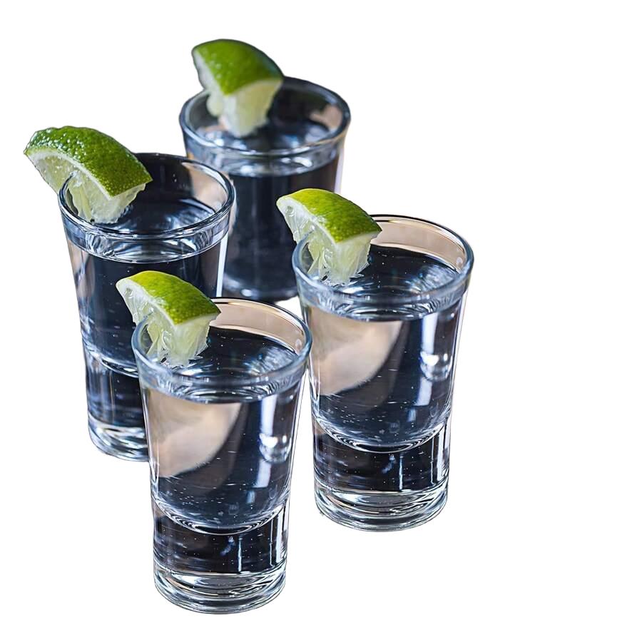szklane kieliszki 6-pack