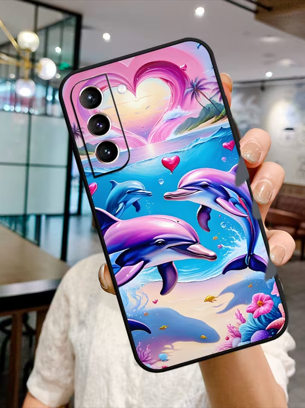 ETUI NA TELEFON CASE PLECKI delfin MOTOROLA MOTO E13 