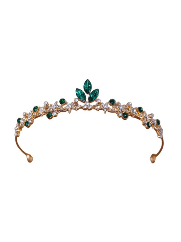 ZŁOTA TIARA ZDOBIENIE