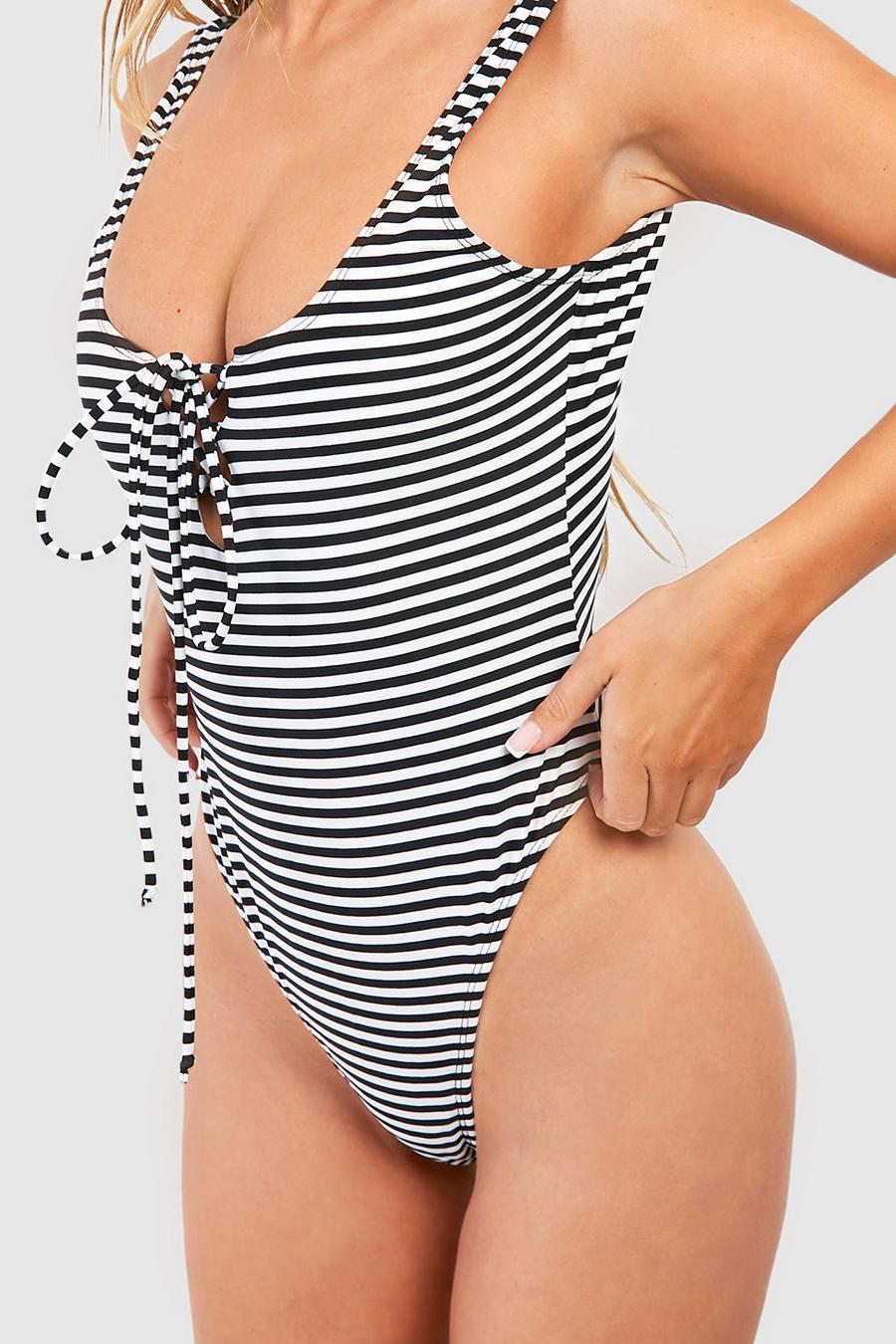 JEDNOCZĘŚCIOWY STRÓJ KĄPIELOWY PASKI